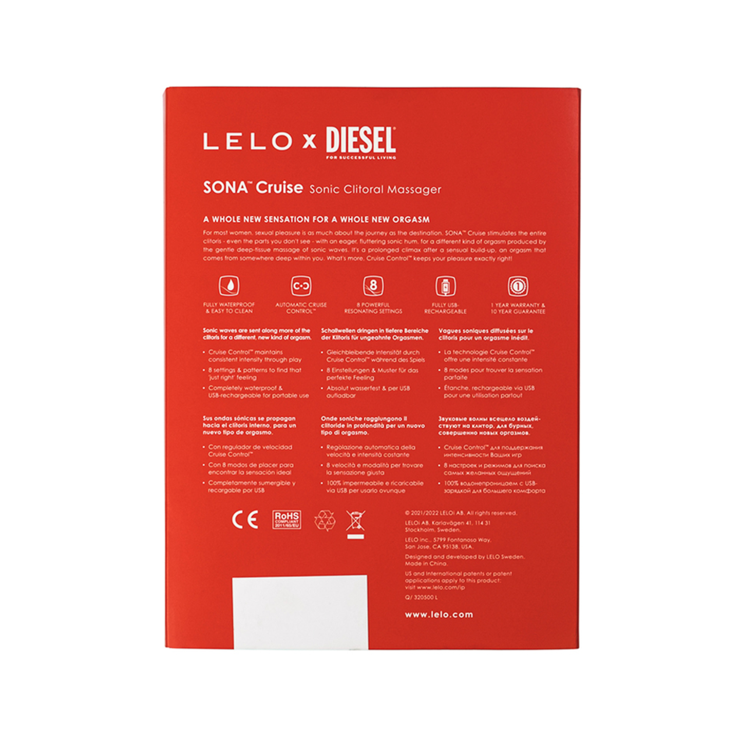 Lelo x Diesel - Sona Cruise Clitoral Massager