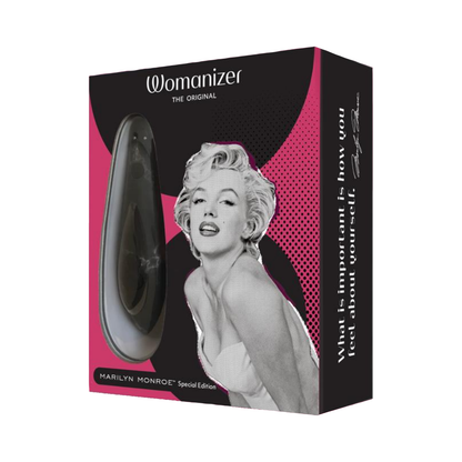 Womanizer - Marilyn Monroe Limited Edition Classic 2 Clitoral Suction Vibrator (Black Marble)