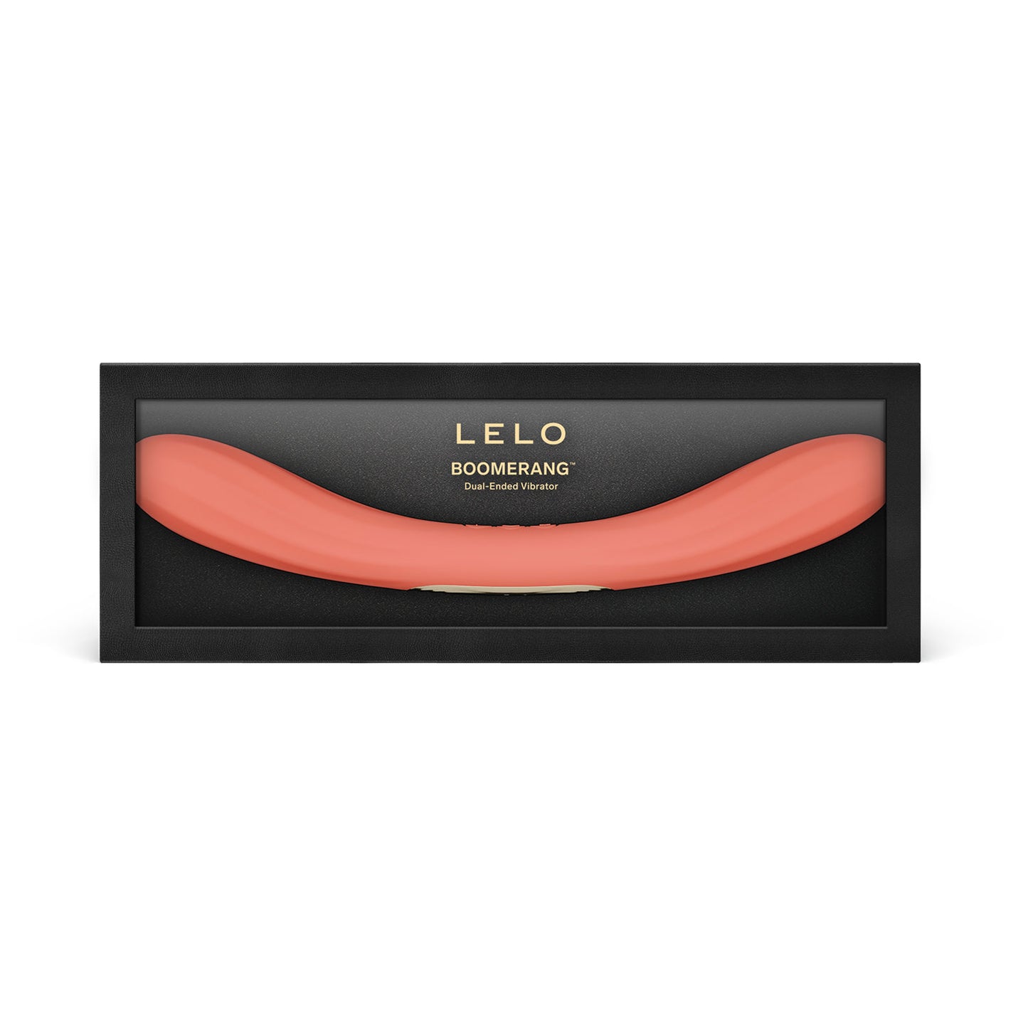 Lelo - Boomerang App-Controlled Dual Ended Vibrator Coral Red