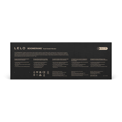 Lelo - Boomerang App-Controlled Dual Ended Vibrator Purple