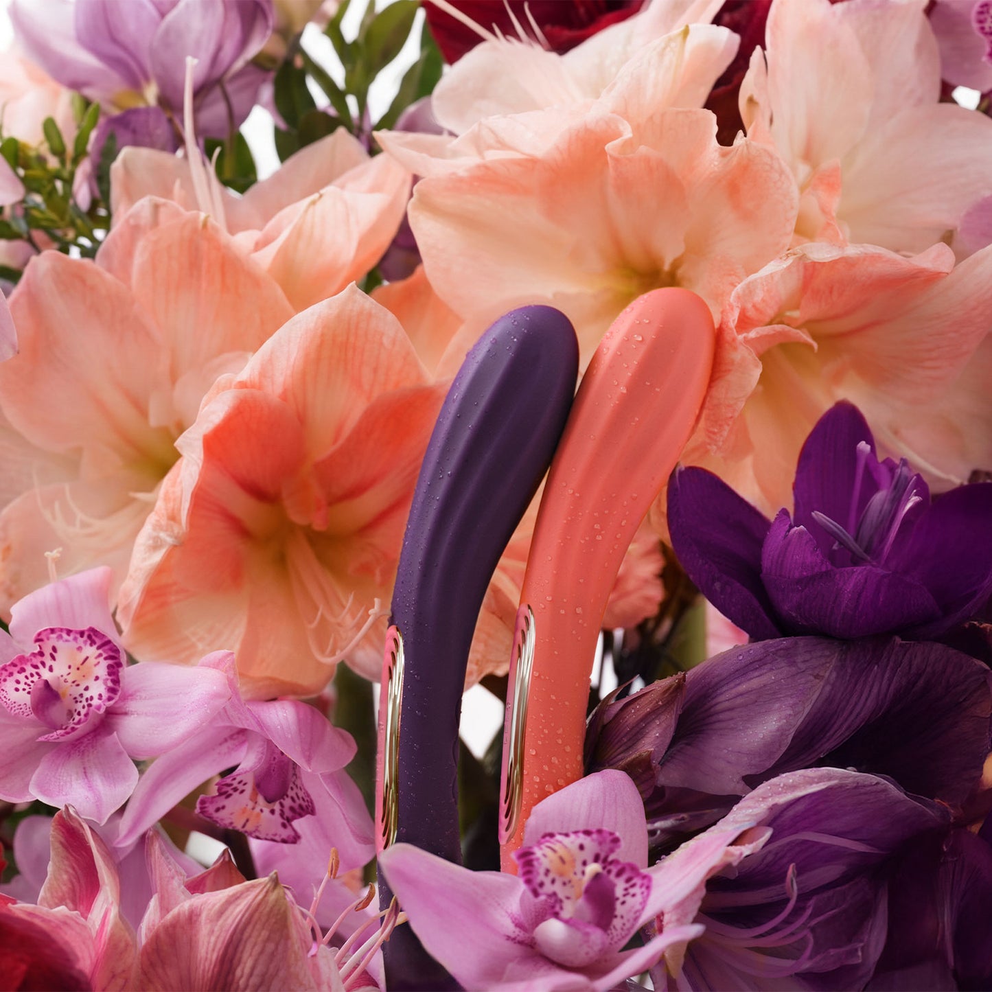 Lelo - Boomerang App-Controlled Dual Ended Vibrator Coral Red