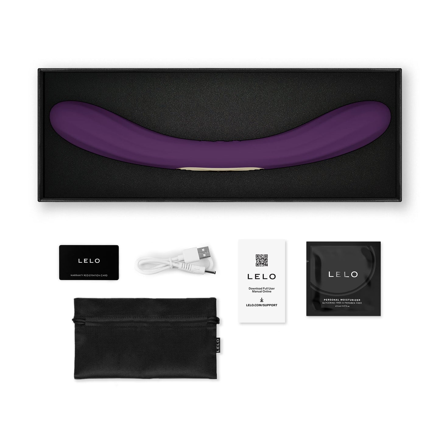 Lelo - Boomerang App-Controlled Dual Ended Vibrator Purple