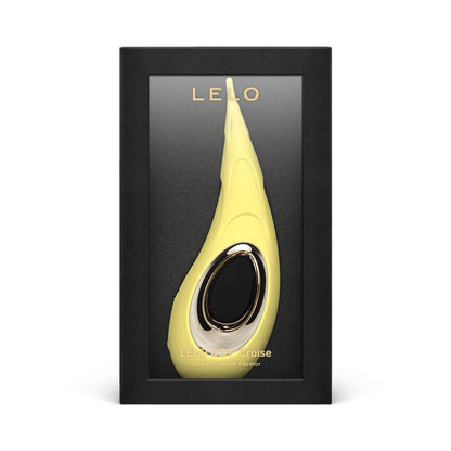 Lelo - Dot Cruise Rechargeable Clitoral Pinpoint Vibrator Lemon Sorbet