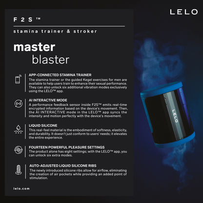 Lelo - F2S App-Controlled Stamina Trainer and Male Stroker Red