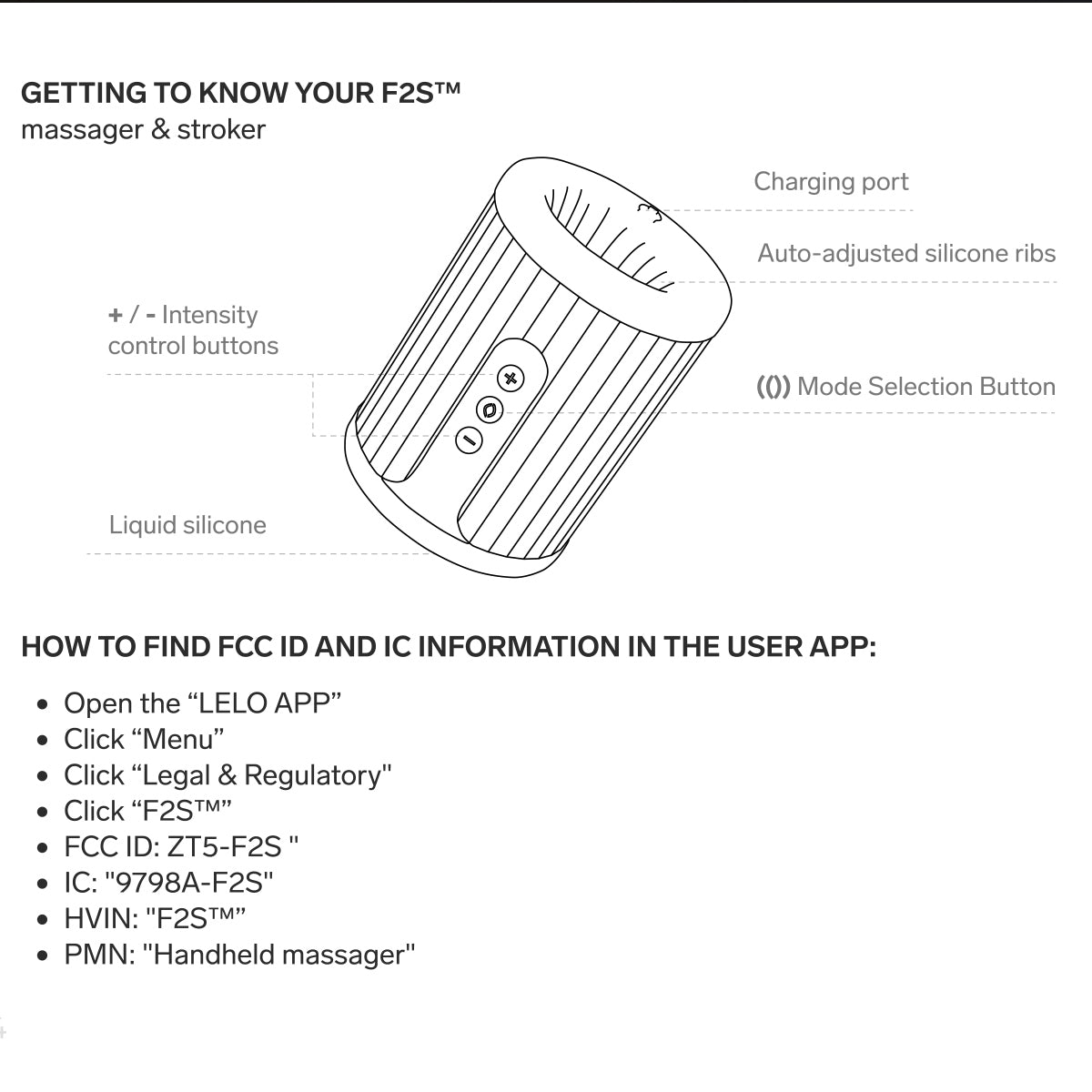 Lelo - F2S App-Controlled Stamina Trainer and Male Stroker Red