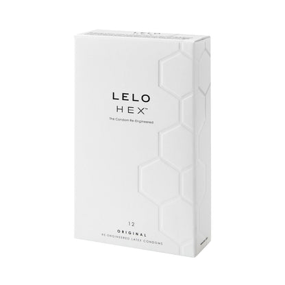 Lelo - Hex Original Re-Engineered Latex Condom Box of 12