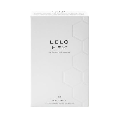 Lelo - Hex Original Re-Engineered Latex Condom Box of 12
