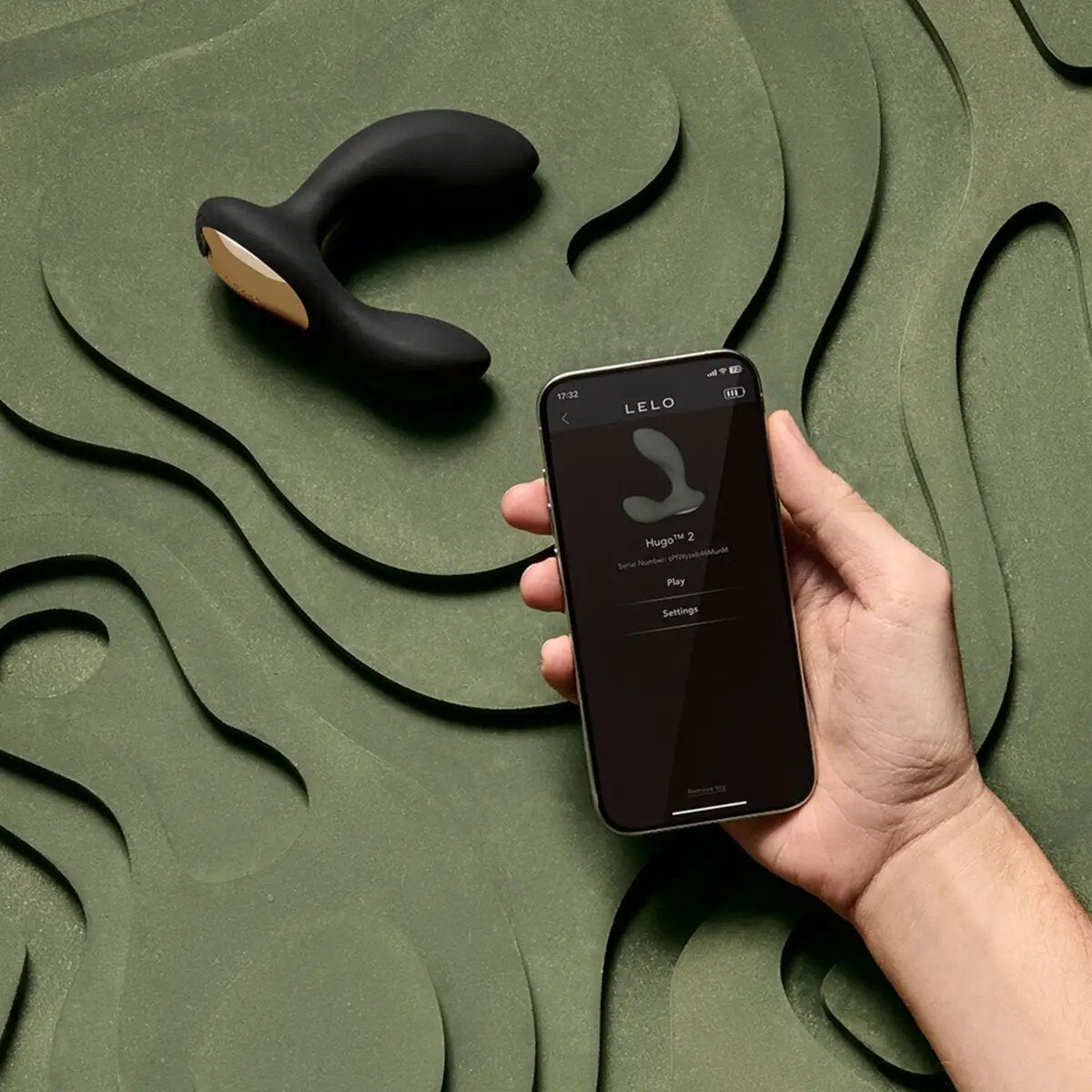 Lelo - Hugo 2 App-Controlled Prostate Massager Black