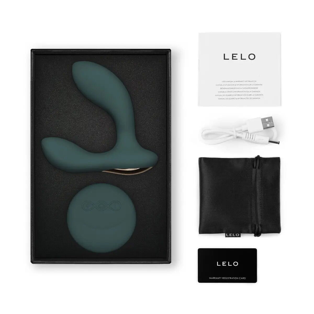 Lelo - Hugo 2 Remote-Controlled Prostate Massager Green