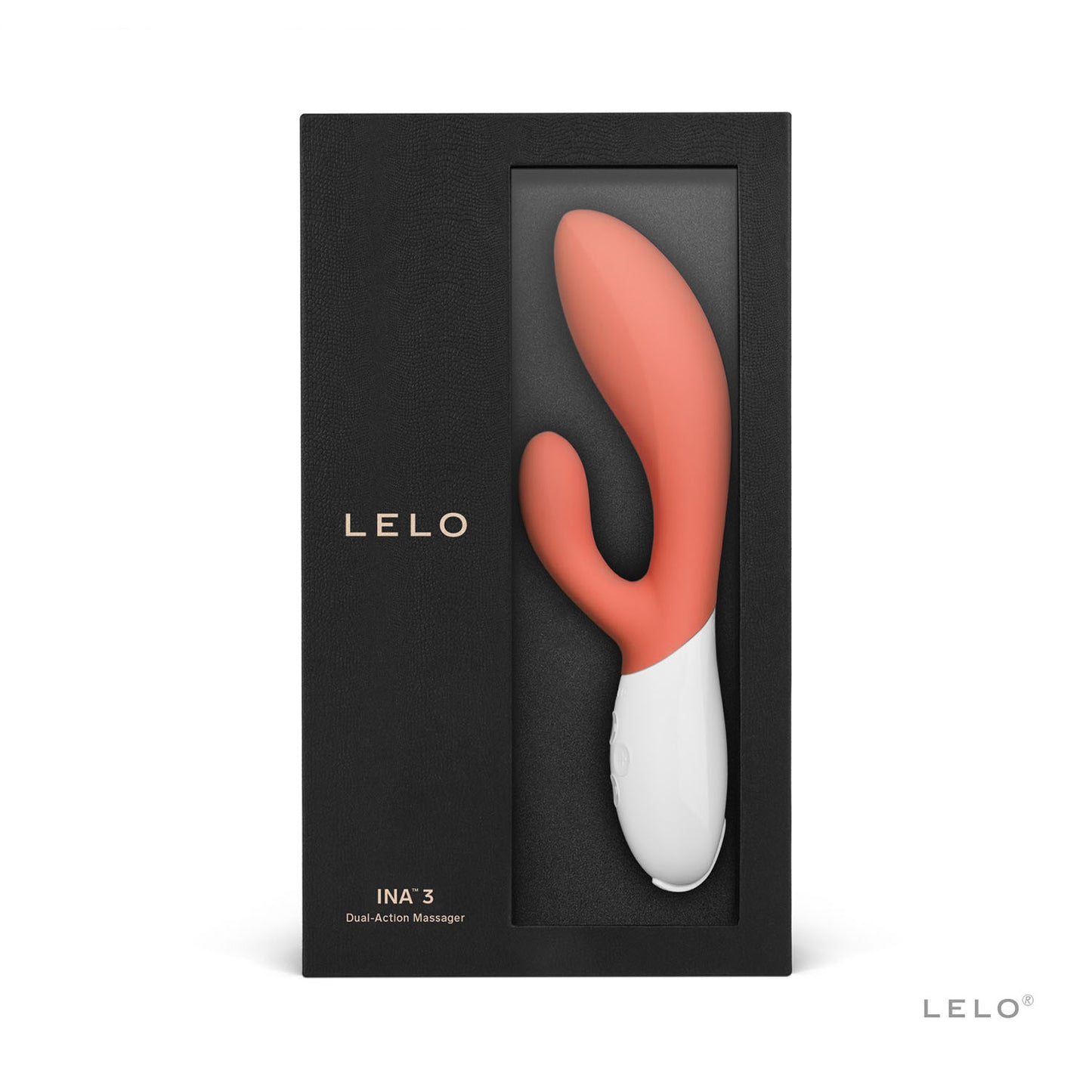 Lelo - Ina 3 Coral Rabbit Vibrator