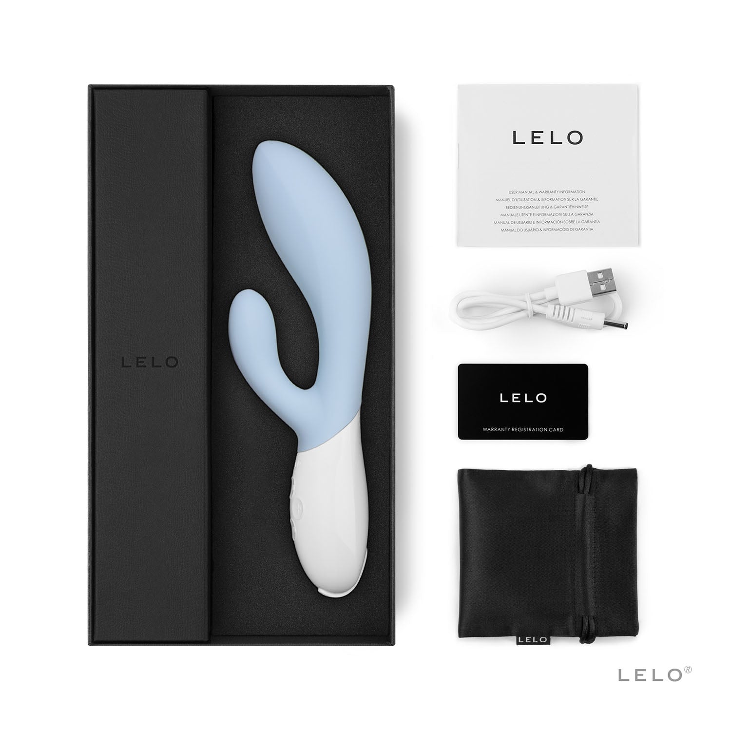 Lelo - Ina 3 Seafoam Rabbit Vibrator