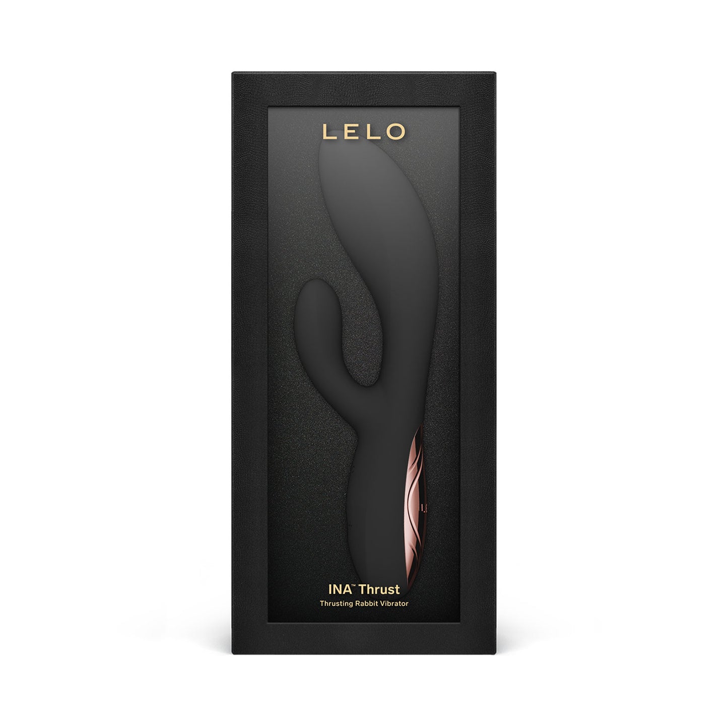 [PRE-ORDER] Lelo - Ina Thrust App-Controlled Rabbit Vibrator Black
