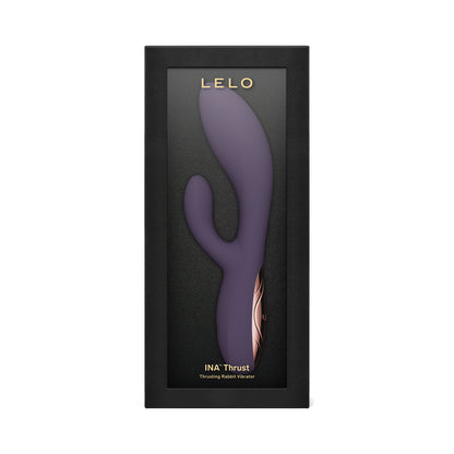 [PRE-ORDER] Lelo - Ina Thrust App-Controlled Rabbit Vibrator Purple Twilight