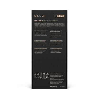 [PRE-ORDER] Lelo - Ina Thrust App-Controlled Rabbit Vibrator Purple Twilight
