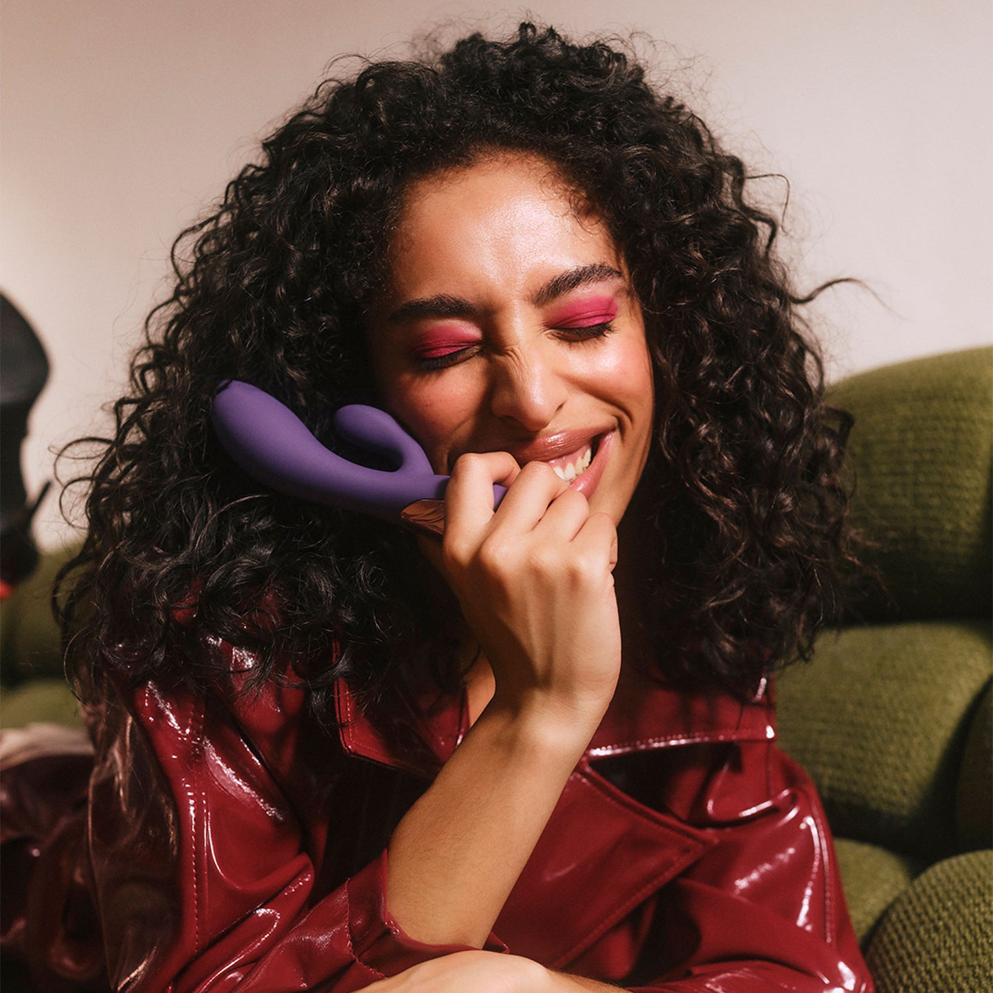 [PRE-ORDER] Lelo - Ina Thrust App-Controlled Rabbit Vibrator Purple Twilight