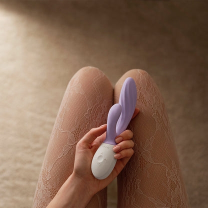 Lelo - Ina Twist App-Controlled Rabbit Vibrator Lavender