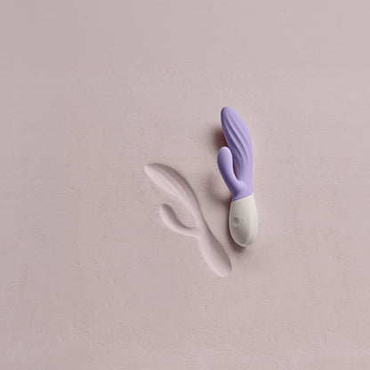 Lelo - Ina Twist App-Controlled Rabbit Vibrator Lavender