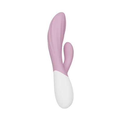 Lelo - Ina Twist App-Controlled Rabbit Vibrator Soft Pink