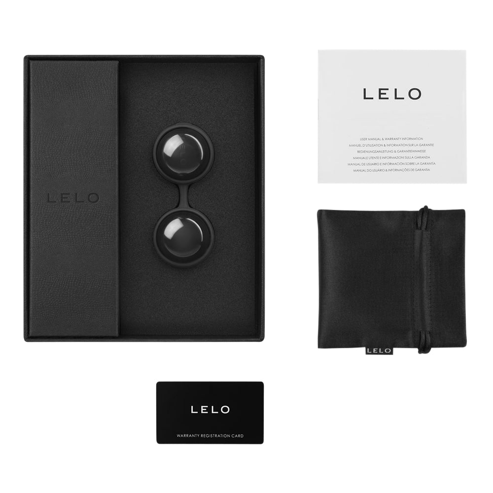 Lelo - Luna Beads Noir Pleasure Beads Black