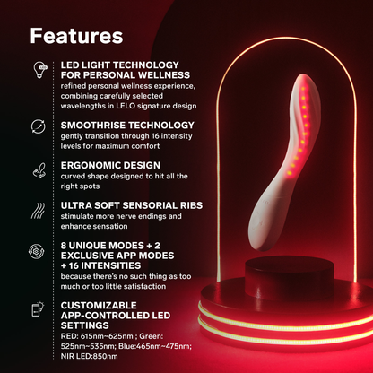 Lelo - Mona Spectra App-Controlled LED G-Spot Massager
