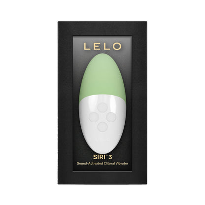 [PREORDER] Lelo - Siri 3 Sound-Activated Clitoral Vibrator Pistachio Cream