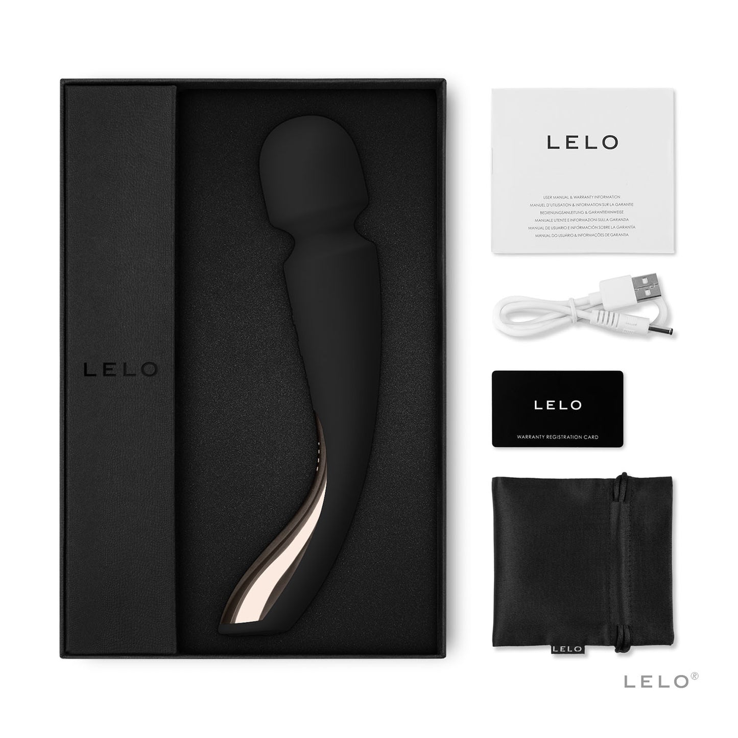 Lelo - Smart Wand 2 Medium Black