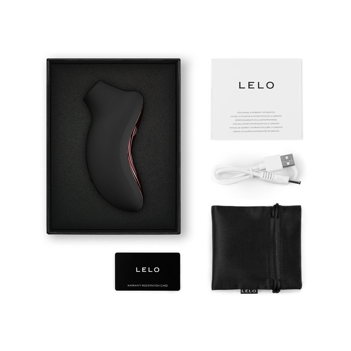 Lelo - Sona 3 Cruise App-Controlled Clitoral Stimulator Black