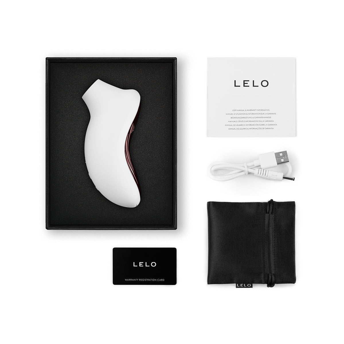 Lelo - Sona 3 Sensonic App-Controlled Clitoral Stimulator White