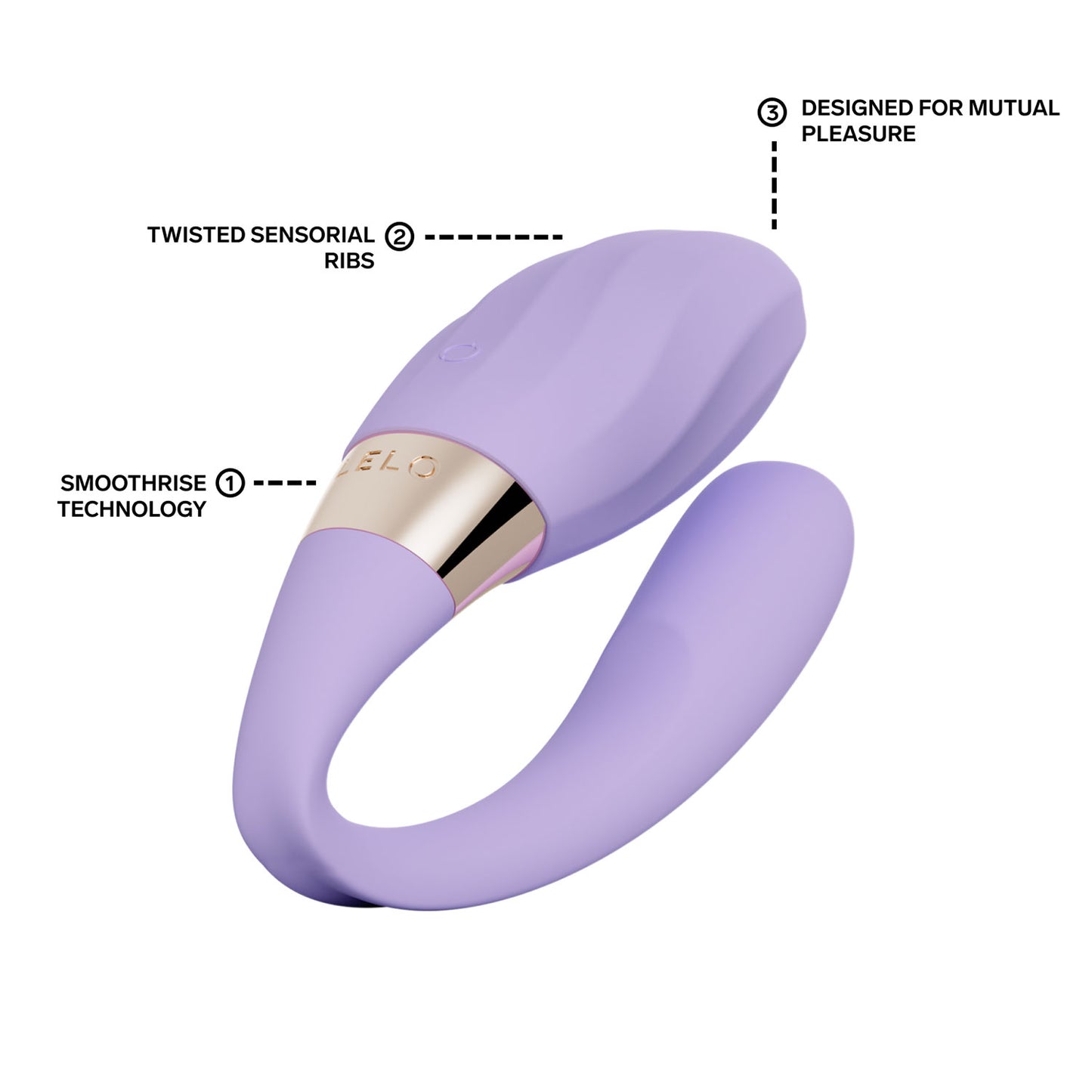 Lelo - Tiani Twist Couple Massager Lavender