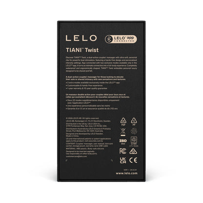 Lelo - Tiani Twist Couple Massager Lavender