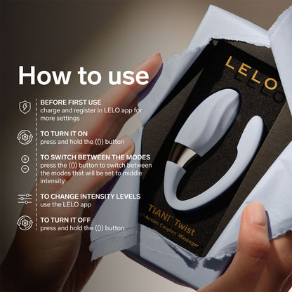 Lelo - Tiani Twist Couple Massager Lavender