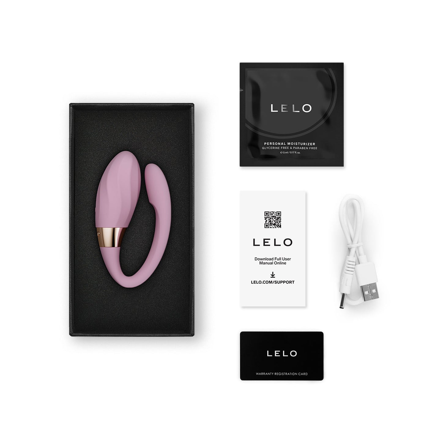 Lelo - Tiani Twist Couple Massager Soft Pink