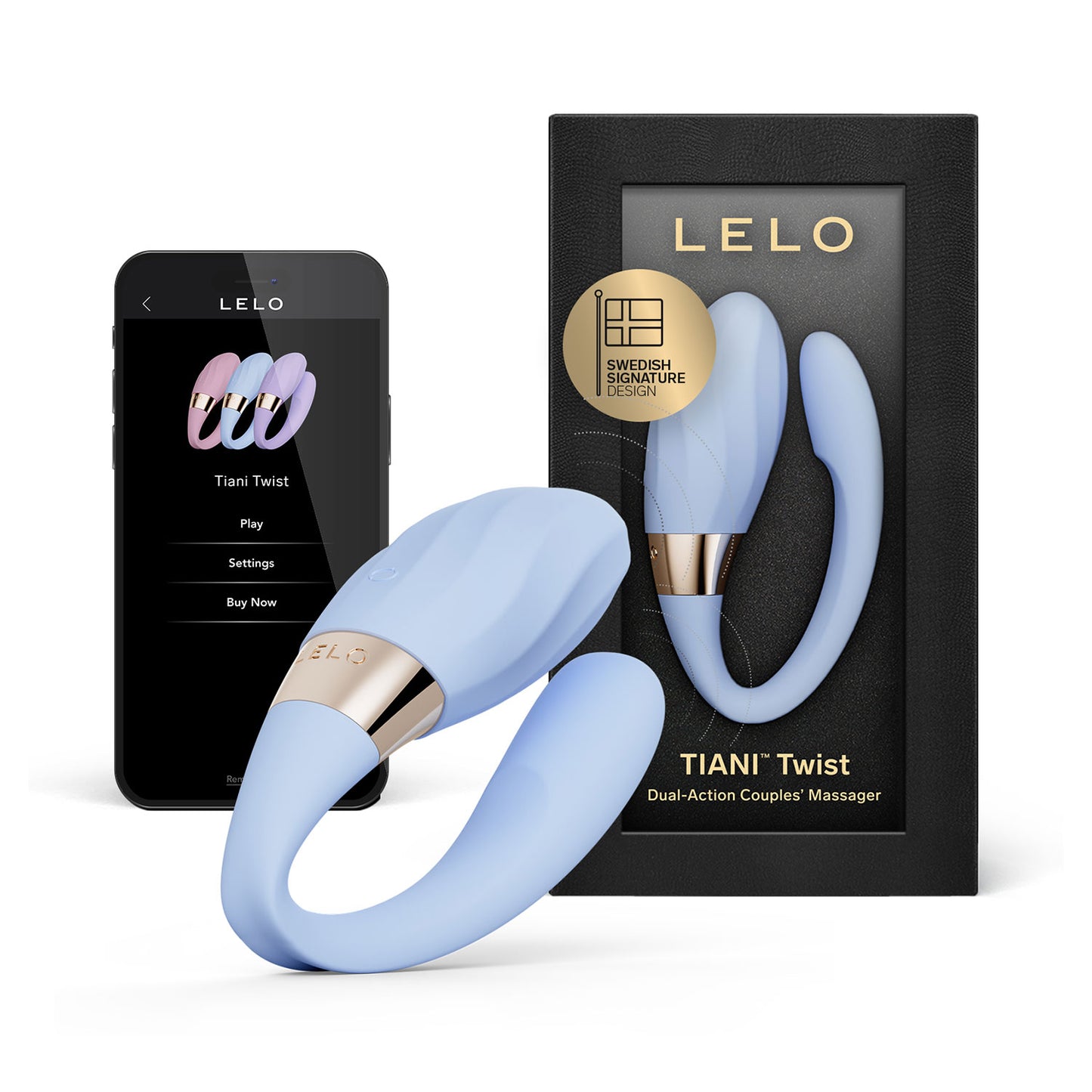 Lelo - Tiani Twist Couple Massager Sea Foam