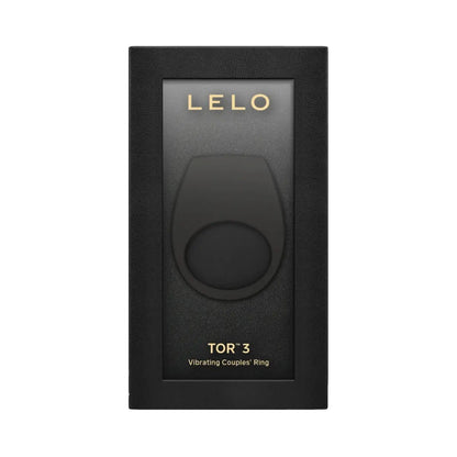 Lelo - Tor 3 App-Controlled Vibrating Couple's Ring Black