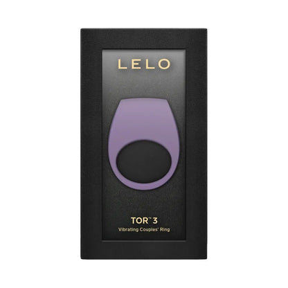 Lelo - Tor 3 App-Controlled Vibrating Couple's Ring Violet Dusk