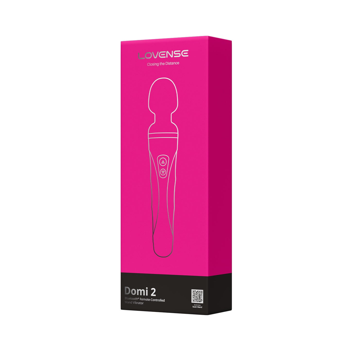 Lovense - Domi Wand 2 App Controlled Super Powerful Mini Wand