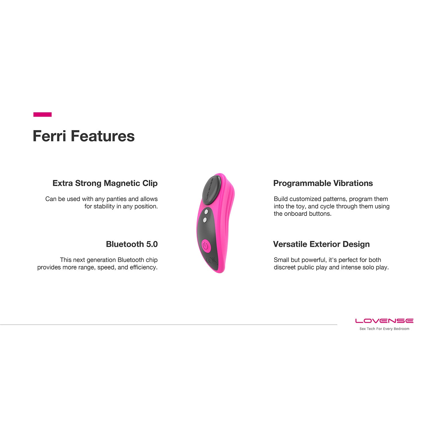 Lovense - Ferri App Controlled Panty Vibrator