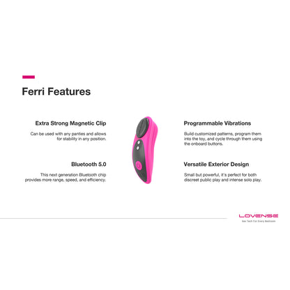 Lovense - Ferri App Controlled Panty Vibrator