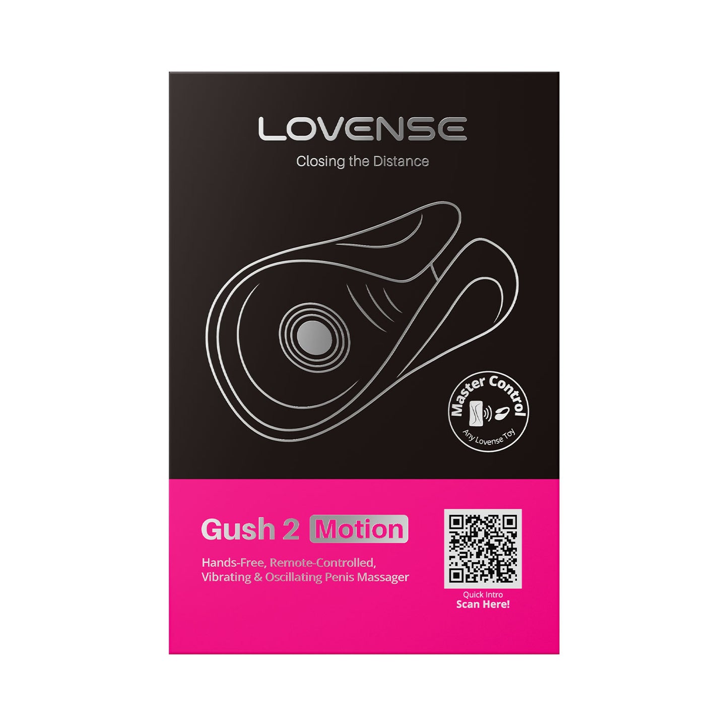 Lovense - Gush 2 Motion App-Controlled Oscillating Massager