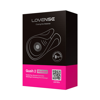 Lovense - Gush 2 Motion App-Controlled Oscillating Massager