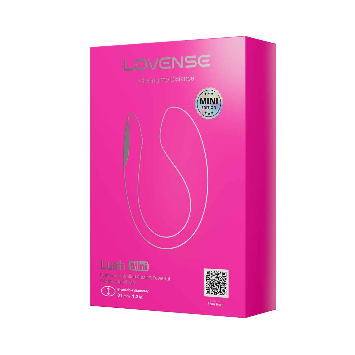Lovense - Lush Mini App-Controlled Wearable Vibrator