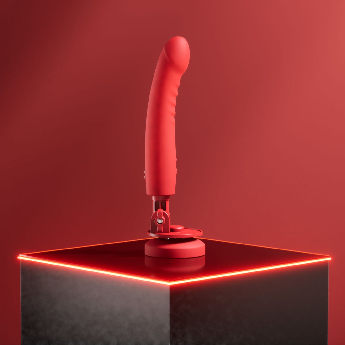 Lovense - Mission 2 App-Controlled Touch Sensitive Suction Cup Dildo