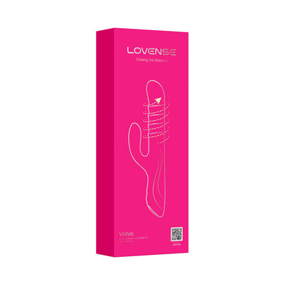 Lovense - Velvo Rotating Beaded G-Spot & Clitoral Rabbit Vibrator