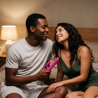 Lovense - Velvo Rotating Beaded G-Spot & Clitoral Rabbit Vibrator