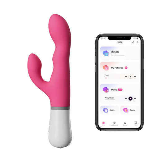 Lovense - Nora App Controlled Rotating Rabbit Vibrator (Works With Max 2)