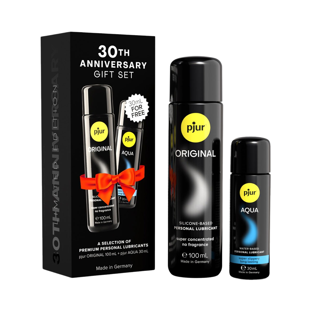 Pjur - 30th Anniversary Gift Set Water-based and Silicone Lubricant