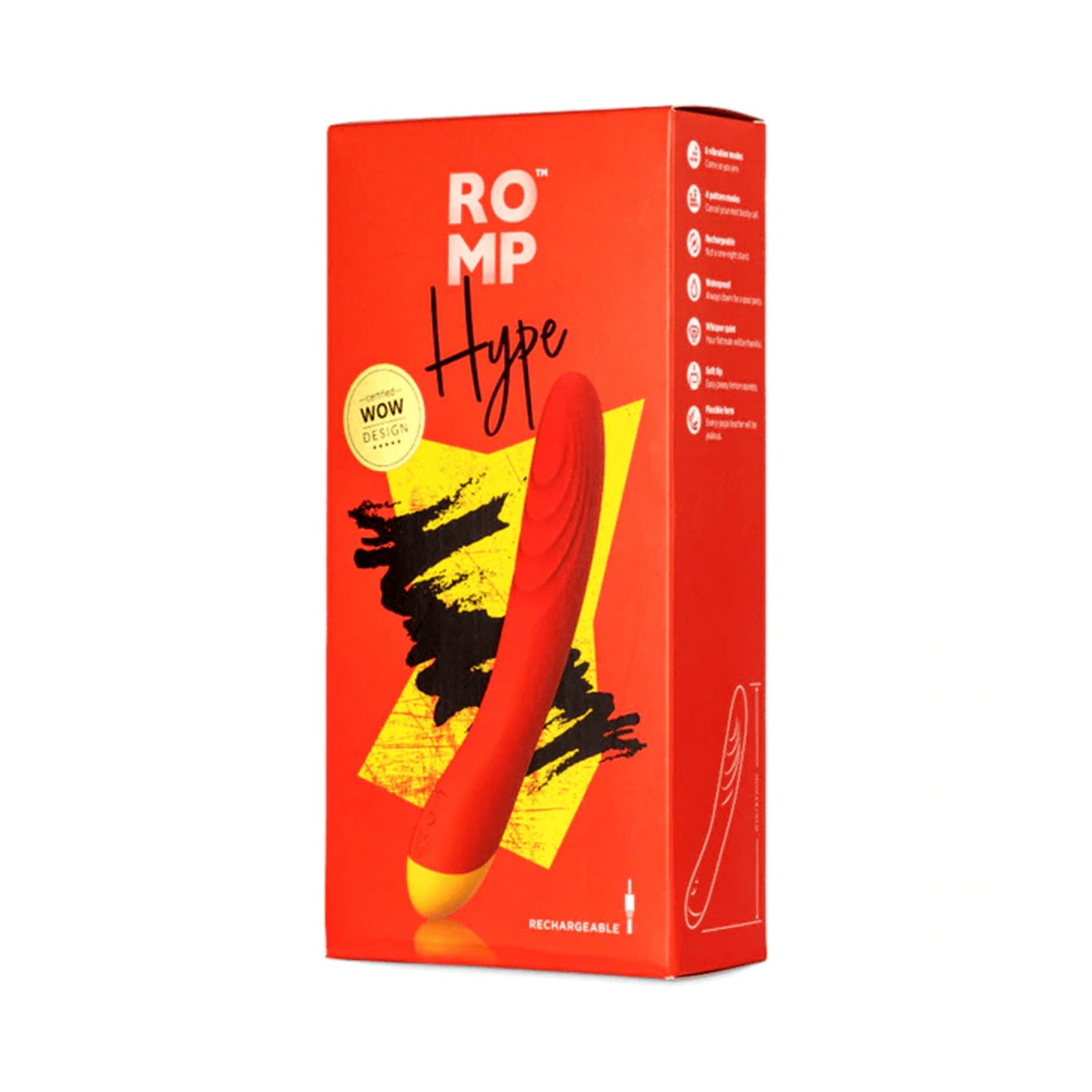 Romp - Hype Rechargeable Silicone G Spot Vibrator