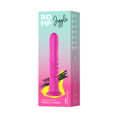 ROMP - Jiggle 9-inch Silicone Thrusting Dildo