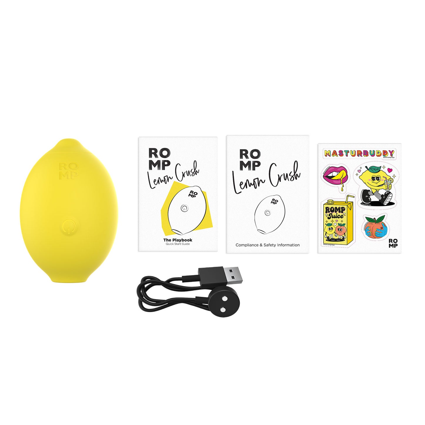 [PRE-ORDER] ROMP - Lemon Crush Clitoral Stimulator