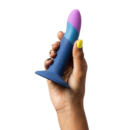 ROMP - Piccolo Hit The Right Note 5.5" Harness Compatible Silicone Suction Cup Dildo 